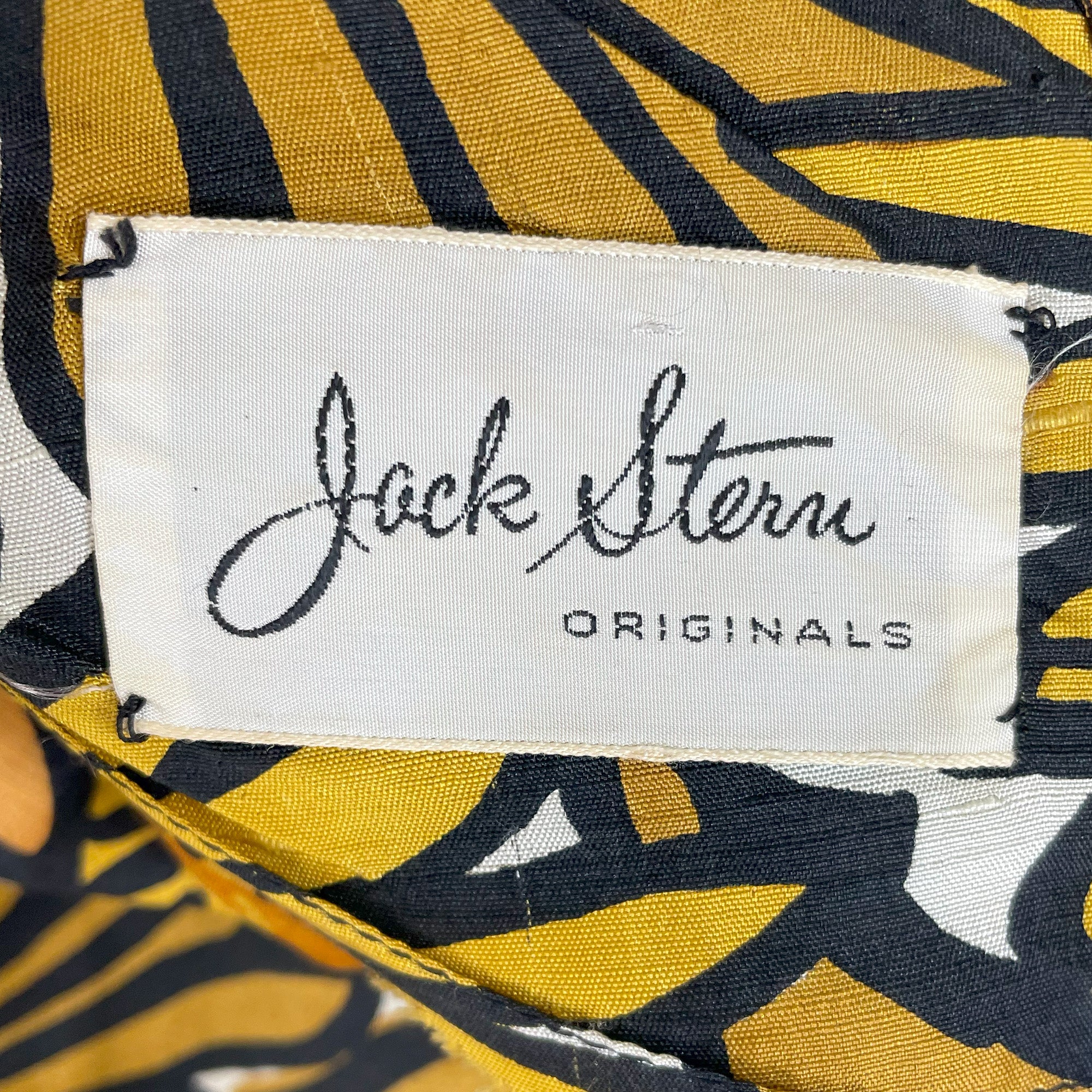 1960s Jack Stern Silk Dress