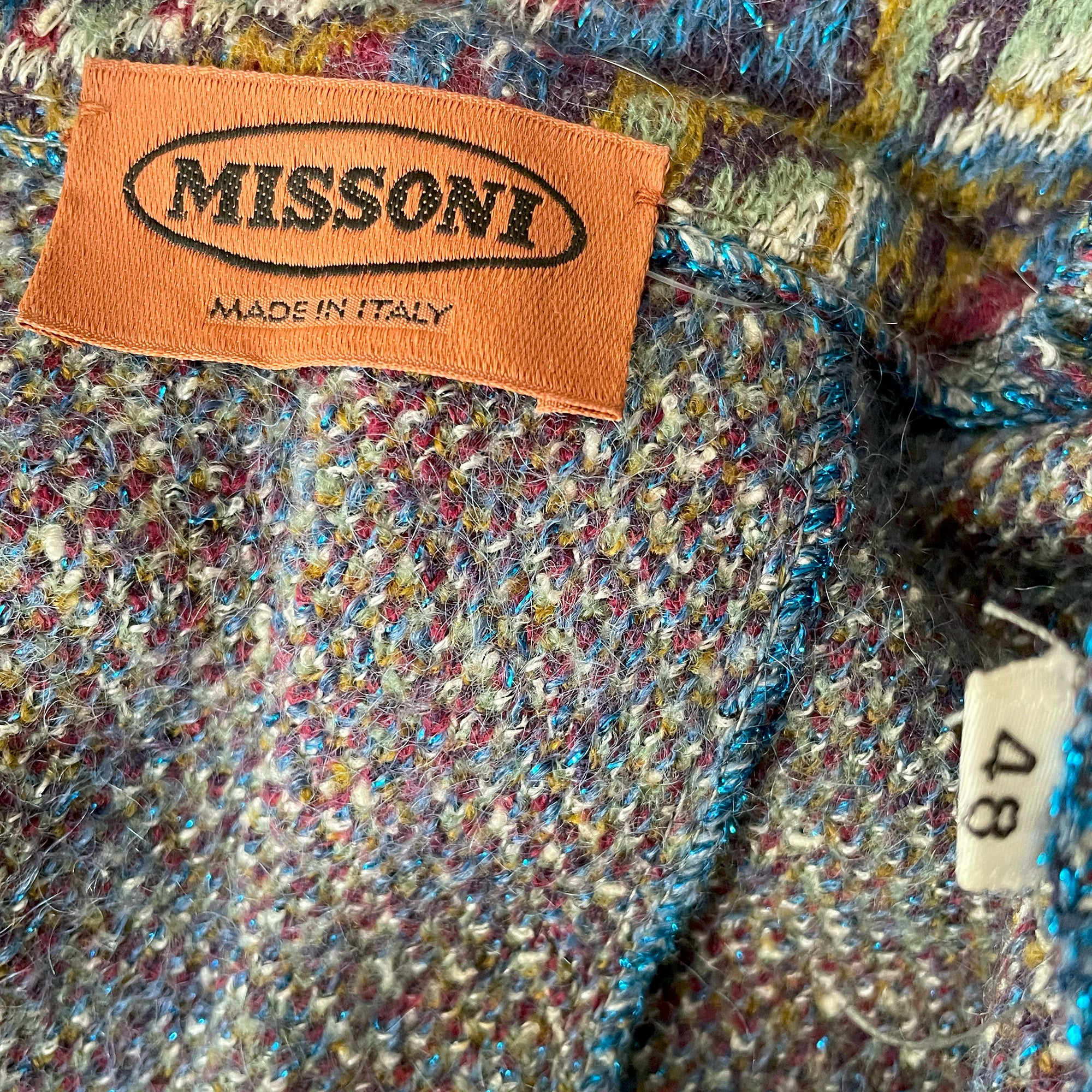 Missoni Intarsia Knit Coat