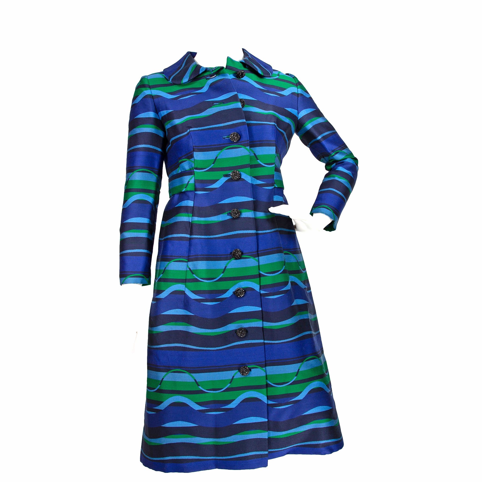 Vintage Doncaster Silk Coat Dress