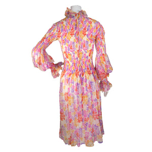 70s Silk Dress by Adolfo⁠